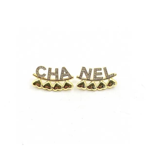 샤넬 여성 골드 이어링 - Chanel Womens Gold Earring - acc37x - 1
