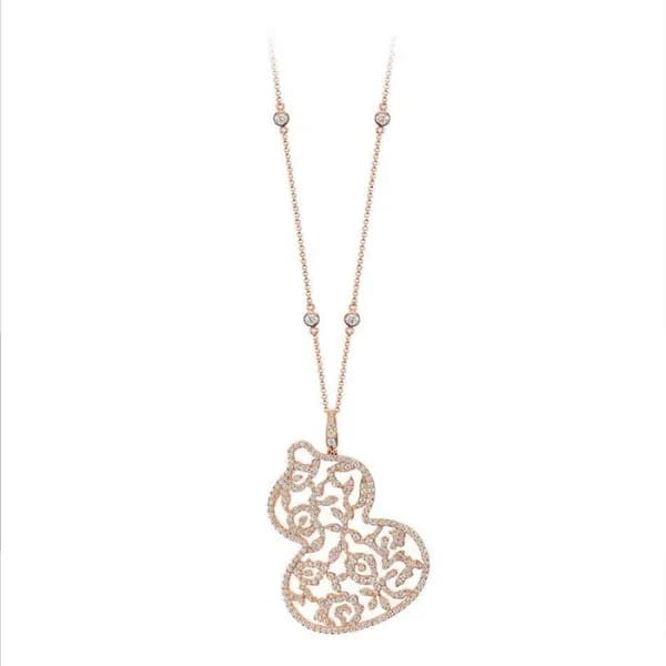 키린 여성 골드 목걸이 - Qeelin Womens Gold Necklace - acc73… - 1