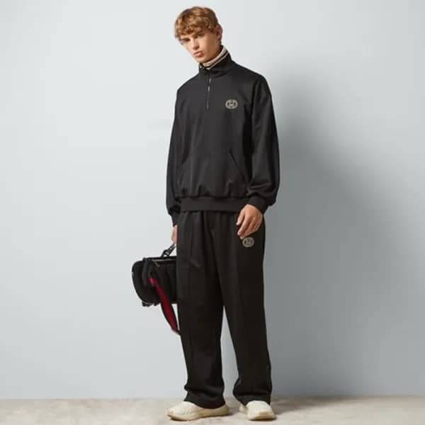 구찌 남성 블랙 트레이닝복 - Gucci Mens Black Training-clothes… - 1
