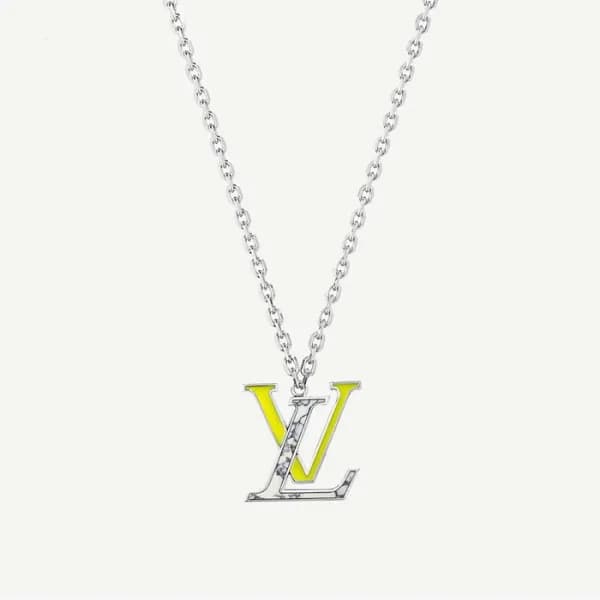 루이비통 남/녀 골드 목걸이 - Louis vuitton Unisex Gold Neckla… - 1