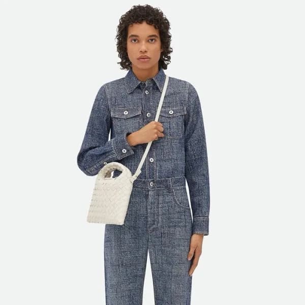 보테가베네타 여성 미니 호프백 - Bottega veneta Womens Mini Hop … - 1