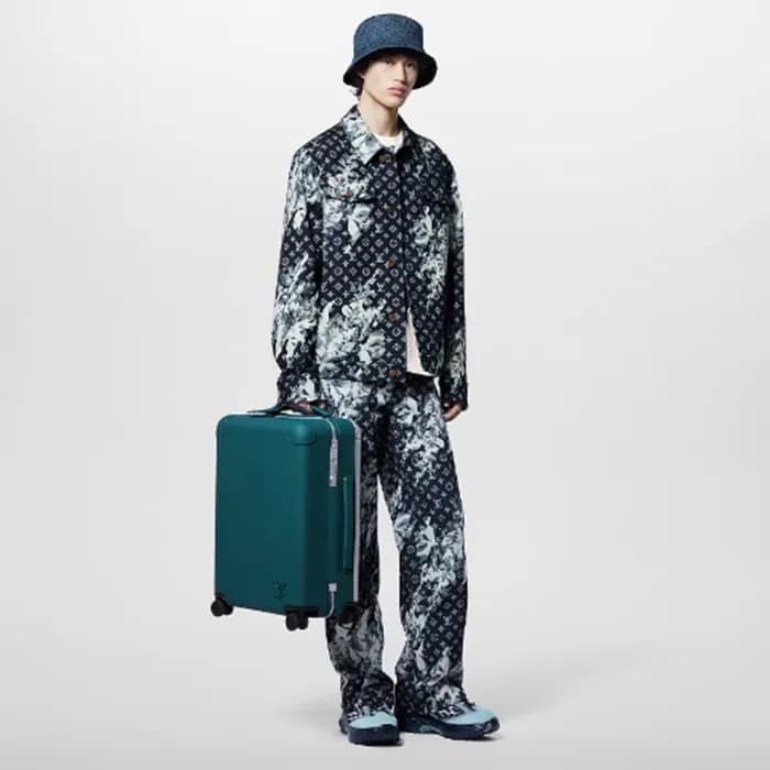 루이비통 모노그램 블루 캐리어 - Louis vuitton Monogram Blue Car… - 1