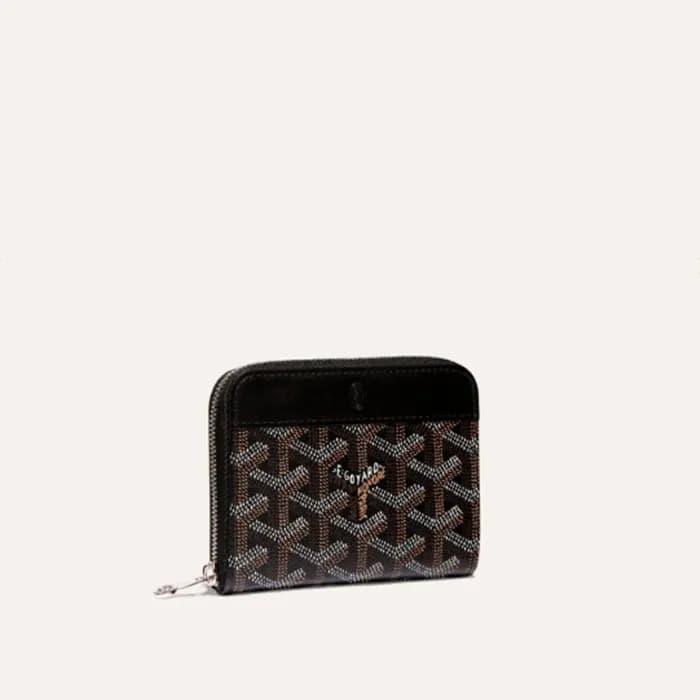 고야드 남/녀 마티뇽 블랙 지갑 PM - Goyard Unisex Matignon Wall… - 1