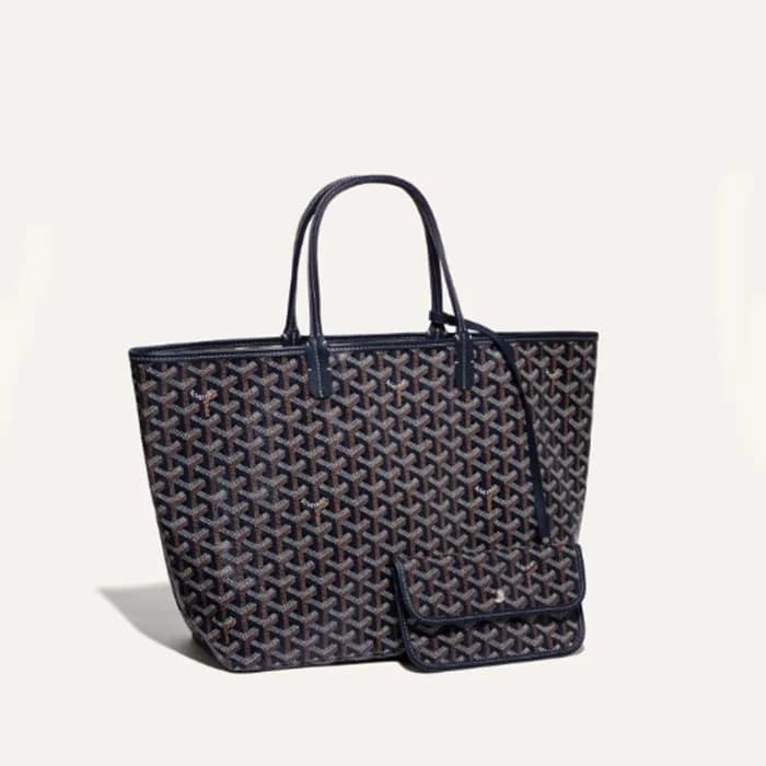 고야드 남/녀 네이비 생루이 백 - Goyard Unisex Saint Louis Bag … - 1