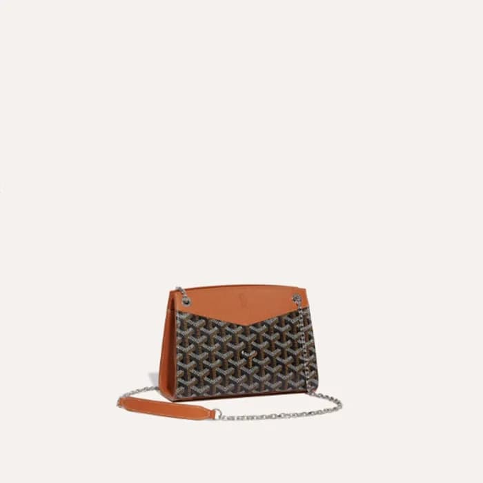 고야드 여성 블랙 탄 스트럭쳐 루엣뜨 백 PM - Goyard Womens Structur… - 1