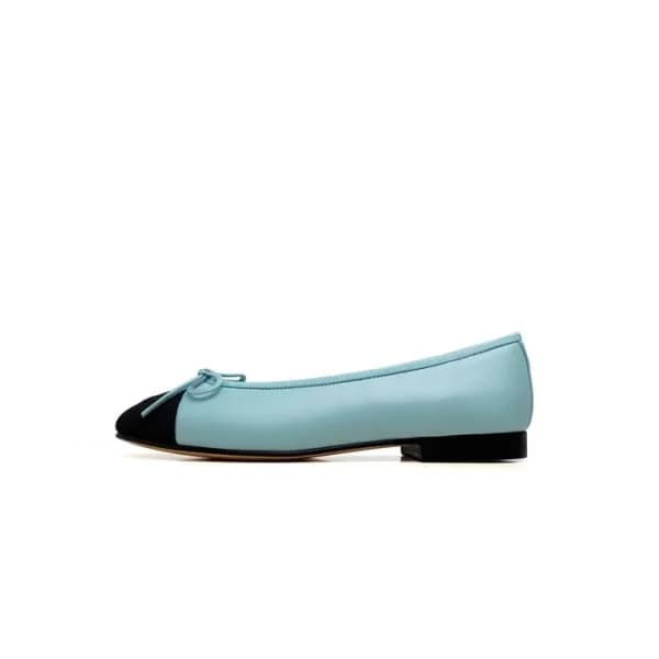 샤넬 여성 블루 발레리나 플랫 - Chanel Womens Flat Shoes - chs9…