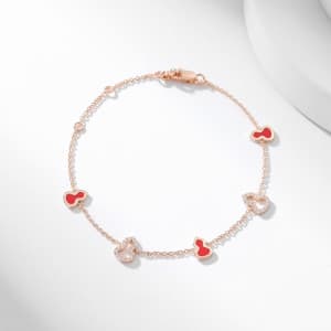 키린 여성 로즈 골드 팔찌 - Qeelin Womens Rose-gold Bangle - …