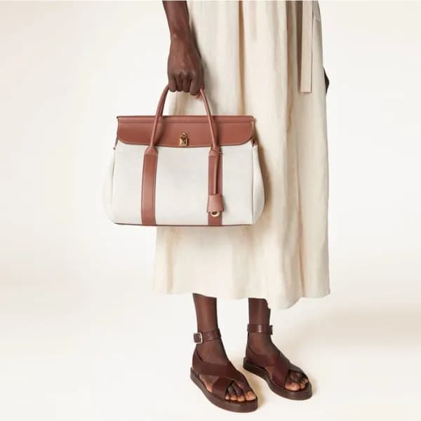 로로피아나 여성 룸 백 - Loro Piana Womens Loom Bag - lpb261… - 1