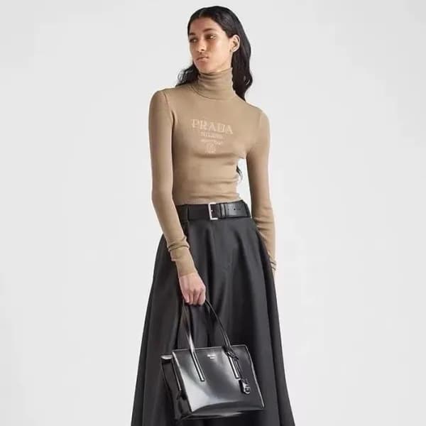프라다 여성 터틀넥 니트 - Prada Womens Turtle-neck Knitwear … - 1