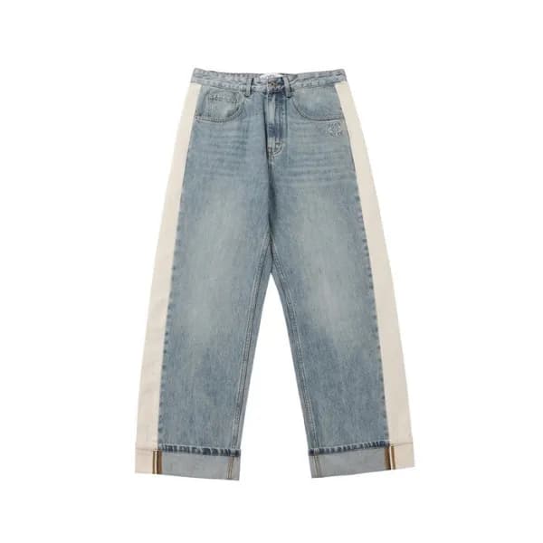 로에베 남성 블루 청바지 - Loewe Mens Blue Jeans - loc3147x - 1