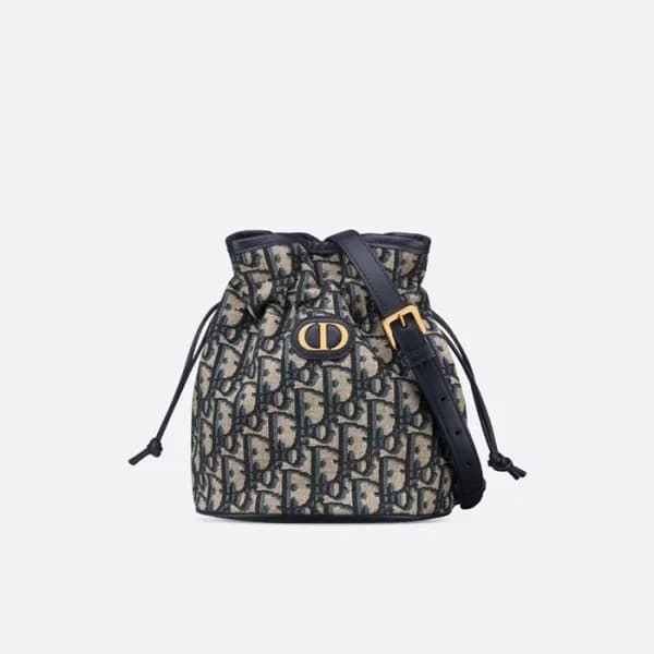 디올 여성 오블리크 버킷 백 S2374 - Dior Womens Oblique Bucket… - 1