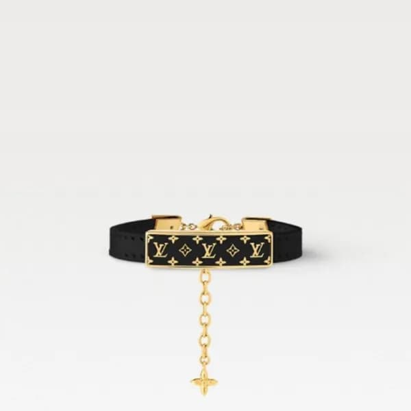 루이비통 남성 모노그램 팔찌 - Louis vuitton Mens Monogram Bang… - 1