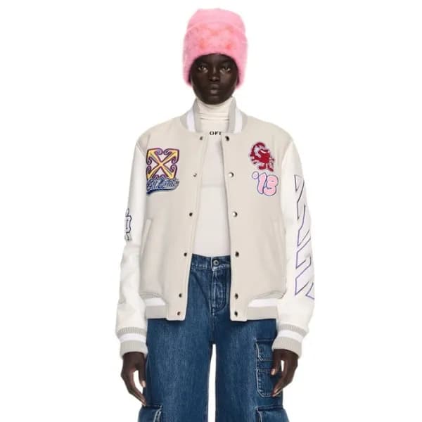 오프화이트 여성 봄버 자켓 - Off-white Womens Bomber Jacket - … - 1
