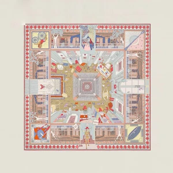 에르메스 여성 실크 스카프 - Hermes Womens Silk Scarf - acc261…