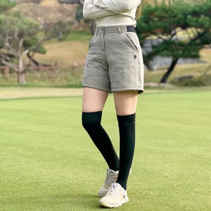 [AMAZINGCRE] 어메이징크리 여성 다이아 퀼팅 누빔 쇼츠 팬츠 - gol1472x - 1