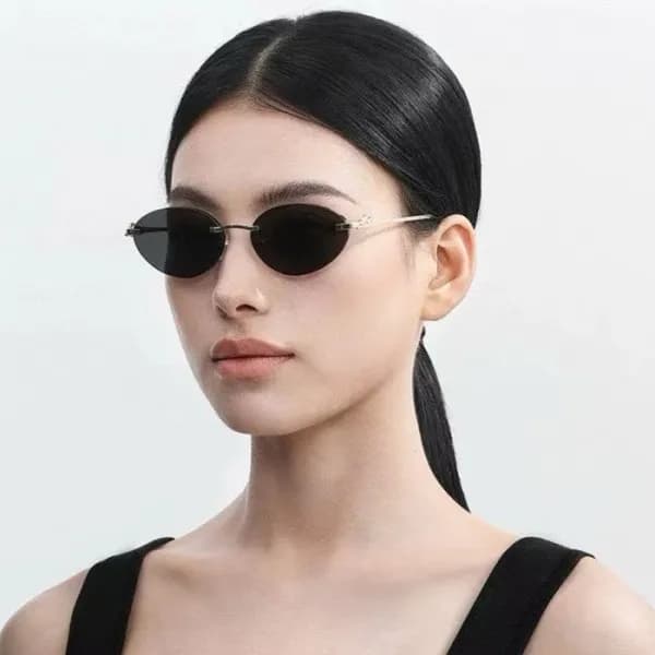 까르띠에 여성 프리미엄 메탈 프레임 선글라스 - Cartier Womens Premium … - 1