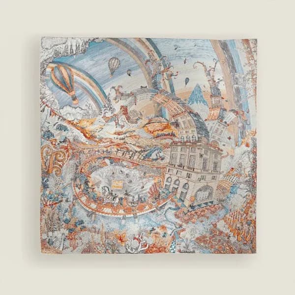 에르메스 여성 실크 스카프 - Hermes Womens Silk Scarf - acc447… - 1