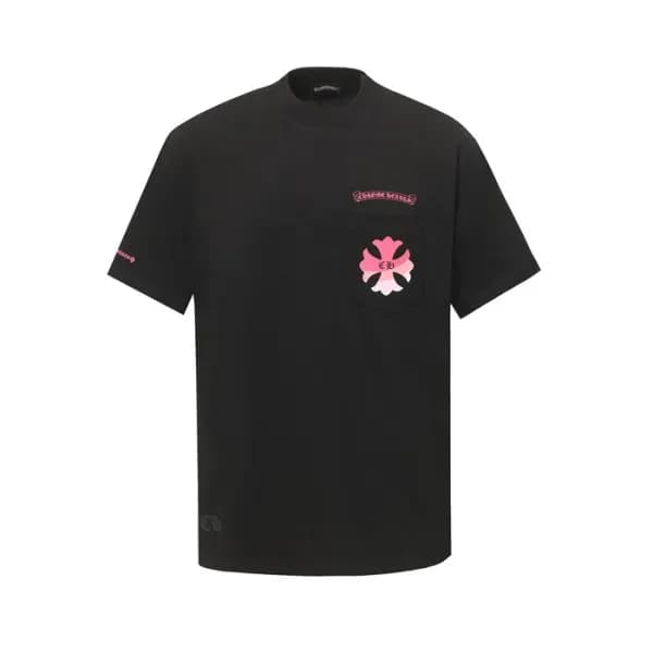 크롬하츠 남성 라운드 반팔티 - Chrom Hearts Mens Round Tshirt -… - 1