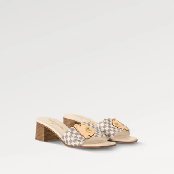 루이비통 여성 LV 프레임 플랫 뮬 - Louis vuitton Womens LV Fram… - 1