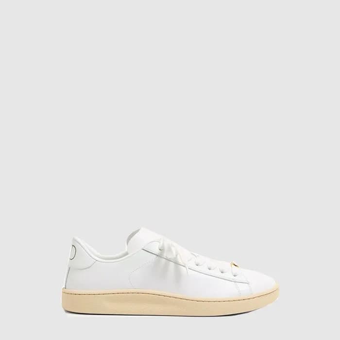발렌티노 남/녀 로이코 나파 카프스킨 스니커즈 - Valentino Unisex Royco… - 1
