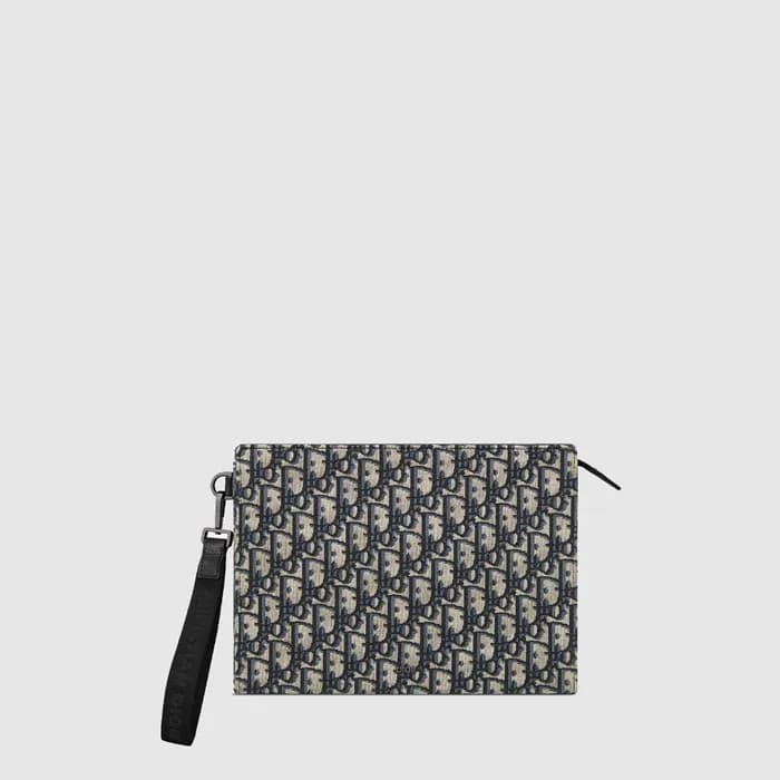 디올 남성 A5 트라이앵글 파우치 - Dior Mens A5 Triangle Pouch -… - 1