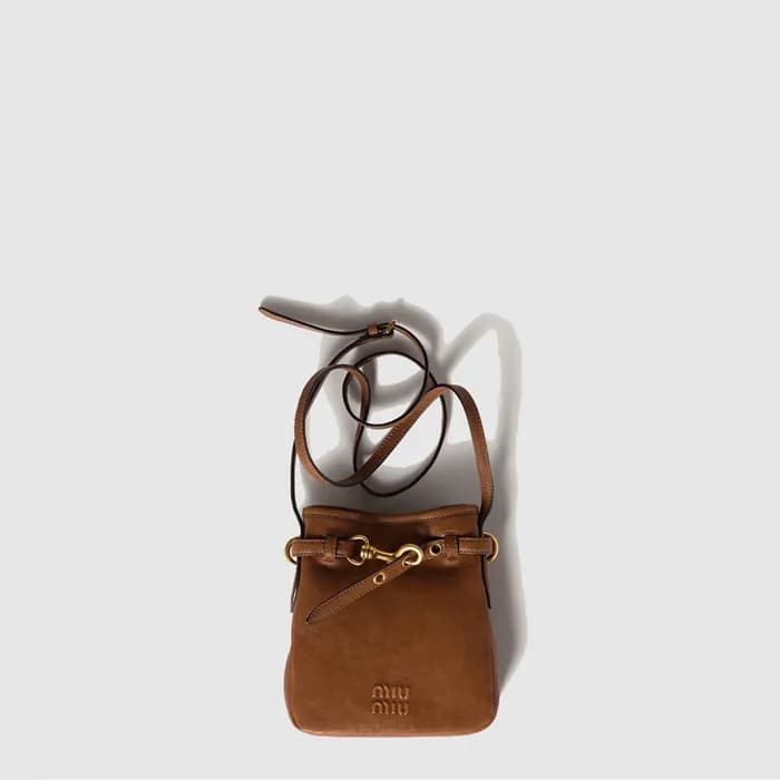 미우미우 여성 나파 가죽 파우치 - MiuMiu Womens Nappa Leather Po… - 1