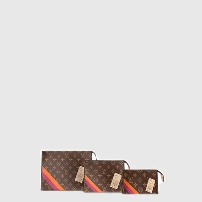 루이비통 남성 트리오 토일렛 파우치 P01952 - Louis vuitton Mens Tr… - 1