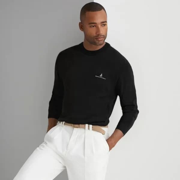 브루넬로쿠치넬리 남성 라운드 니트 - Brunello Cucinelli Mens Round… - 1