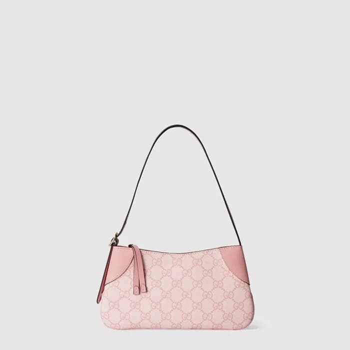 구찌 여성 GG 엠블럼 수퍼 미니 숄더백 - Gucci Womens GG Emblem Su… - 1