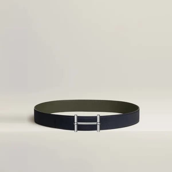 에르메스 남성 H Dancre 버클 리버서블 벨트 - Hermes Mens H Dancre… - 1