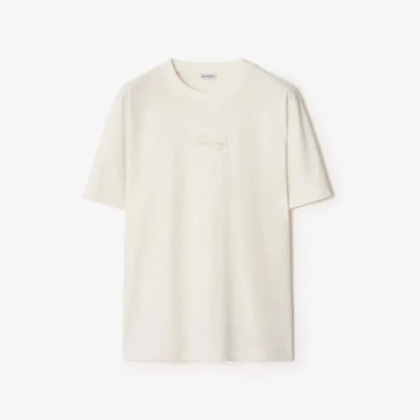 버버리 남성 라운드 반팔 티셔츠 - Burberry Mens Round Tshirt - b… - 1