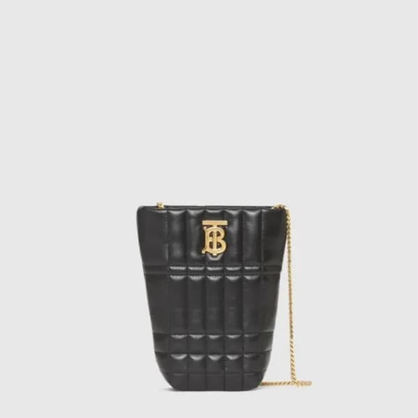 버버리 여성 퀼팅 롤라 버킷 백 - Burberry Womens Quilted Lola B… - 1