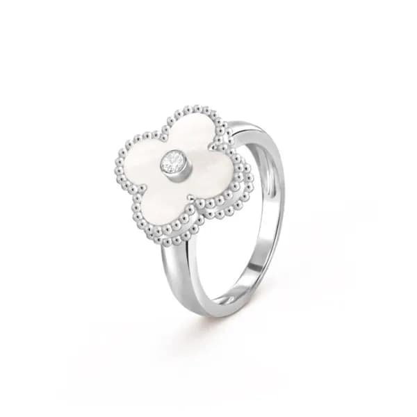반클리프 아펠 여성 빈티지 알함브라 링 - Van Cleef & Arpels Womens … - 1