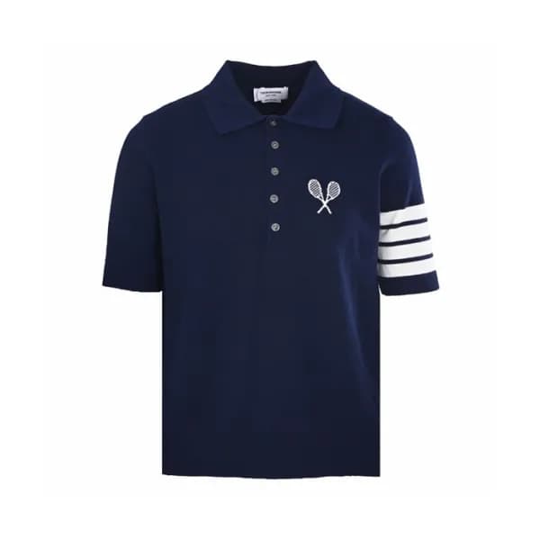 톰브라운 남성 라운드 반팔티 - Thom Browne Mens Round Tshirt - … - 1