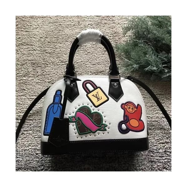 Louis Vuitton Alma BB Tote Shoulder Bag,25cm - 루이비… - 1