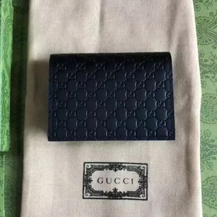 Gucci Signature Card Case 410120 - 구찌 신상 씨마 카드지갑 G… - 1