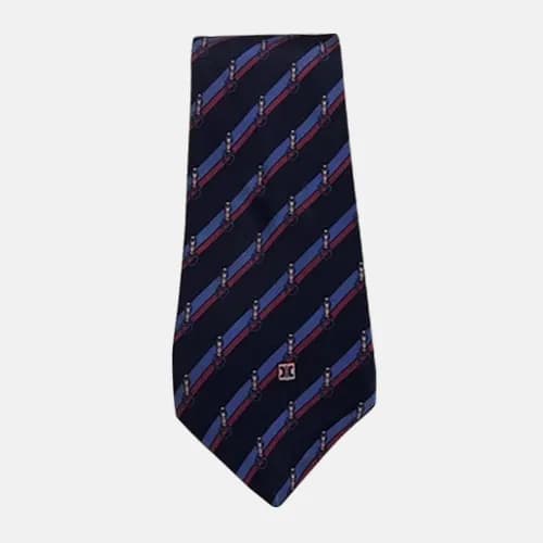 CELINE MENS NECKTIE NAVY - 셀리느 남성용 넥타이 네이비 - 1