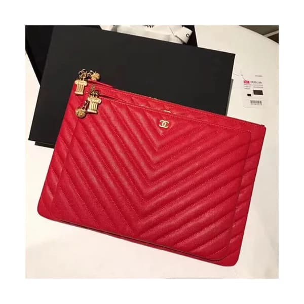 Chanel 2018 Lady Clutch Bag,28/33CM - 샤넬 2018 레이디 … - 1