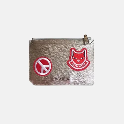 MiuMiu 2018 Ladies Leather Card Holder 5MC008 - 미우… - 1