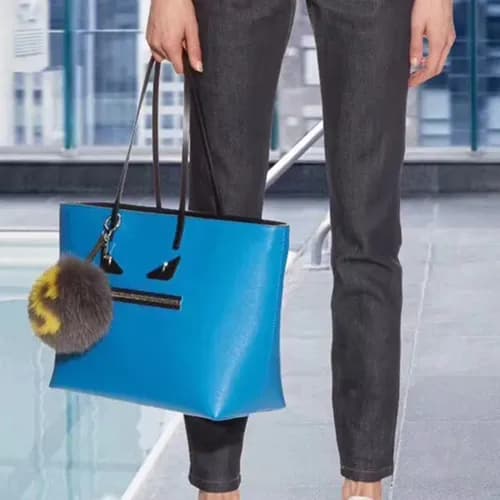 Fendi Monster Tote Shoulder Bag,36CM - 펜디 몬스터 토트 숄… - 1