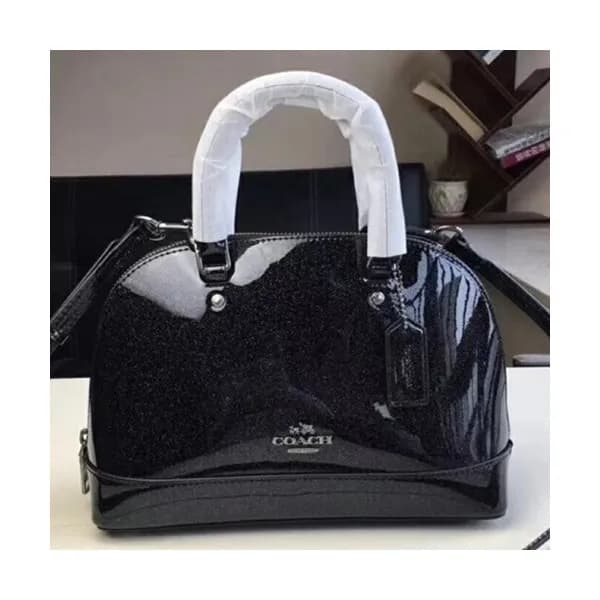 Coach Leather Pearl Tote Shoulder Bag,25cm - 코치 레더… - 1