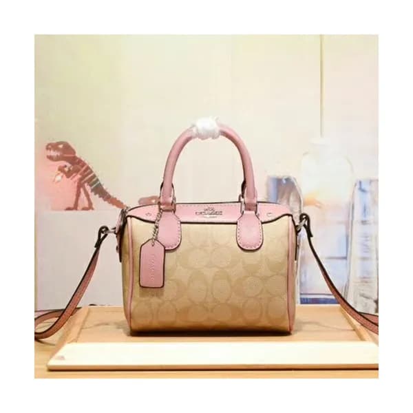 Coach 2018 Leather Tote Shoulder Bag,18cm - 코치 201… - 1