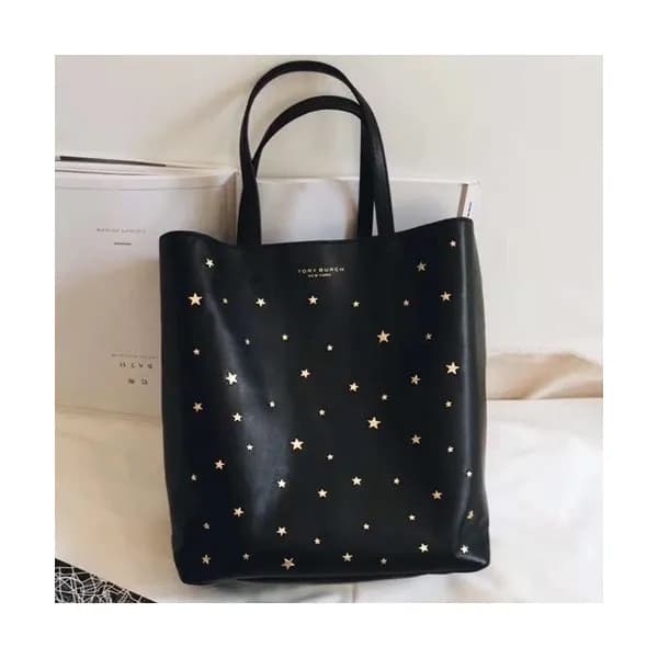 Tory Burch Star-stud Leather Small Tote Shoulder B… - 1