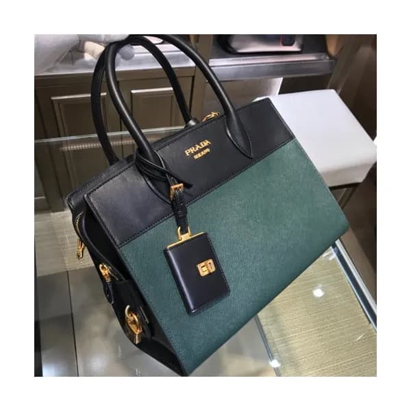 [커스텀급]Prada Tote Shoulder Bag,32cm - 프라다 여성용 토트 숄더… - 1