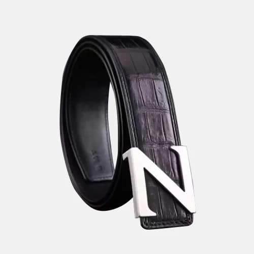 Ermenegildo Zegna 2019 Mens Business Leather Belt … - 1
