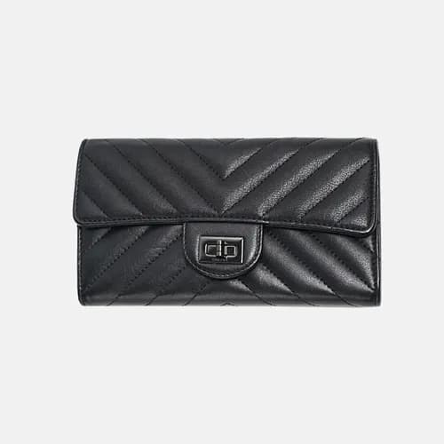 Chanel 2019 Womens 2.55 Buckle Chevron - 샤넬 여성 2.5… - 1