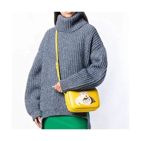Balenciaga 2019 Leather Puppy & Kitten Camera Shou… - 1