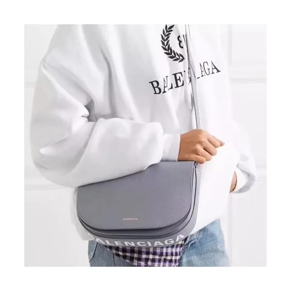 Balenciaga 2019 Ville Day Leather Large Shoulder B… - 1