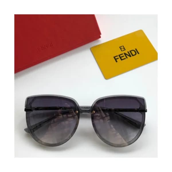 Fendi 2019 Womens Logo Modern Acrylic Frame Sungla… - 1
