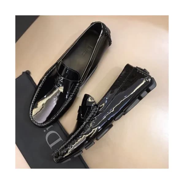 Dior 2019 Mens Patent Leather Penny Loafer - 디올 남… - 1